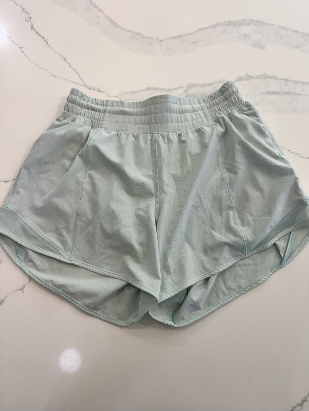 lululemon athletica Mint Performance Running Shorts